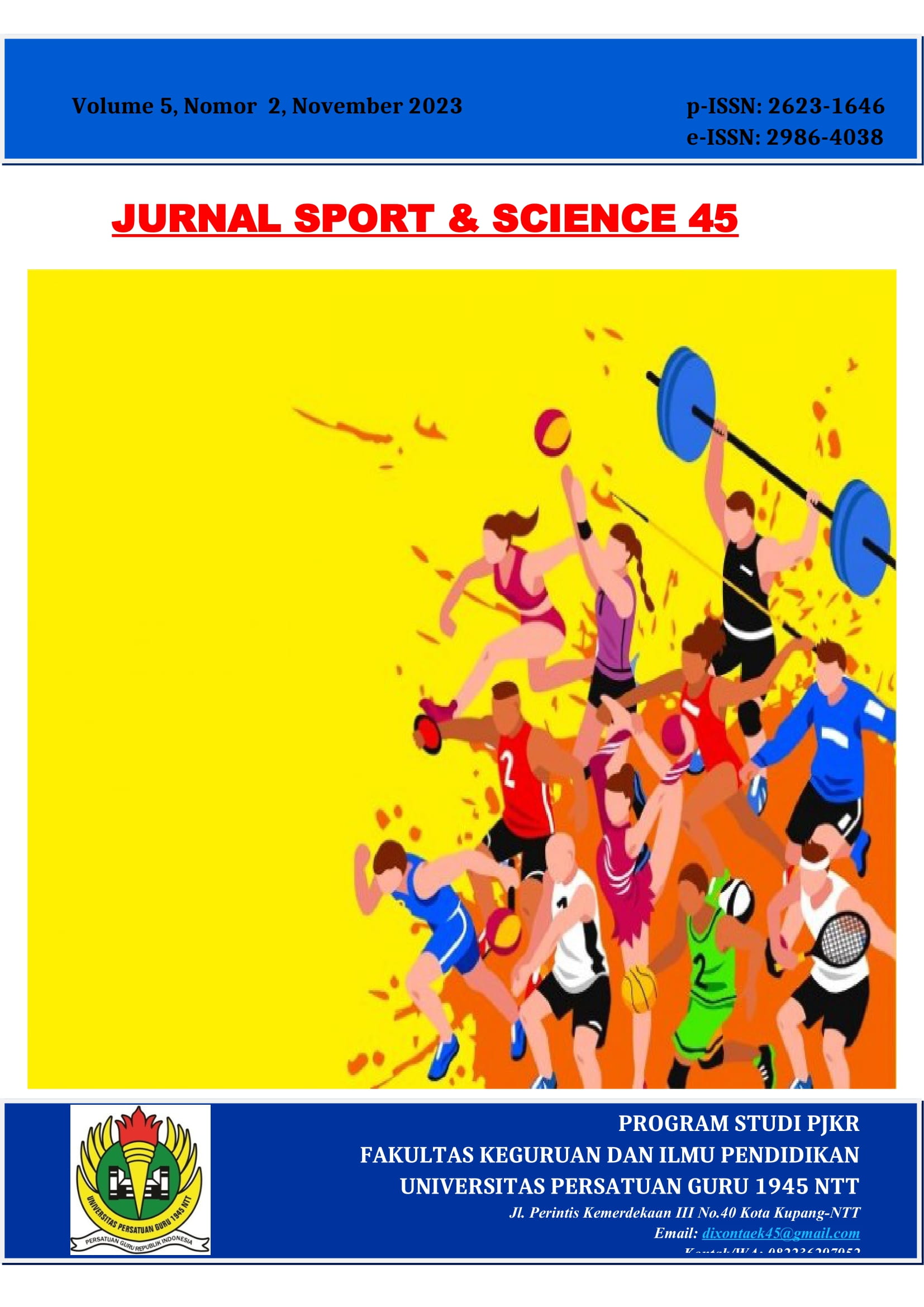 					View Vol. 5 No. 2 (2023): Jurnal Sport & Science 45
				