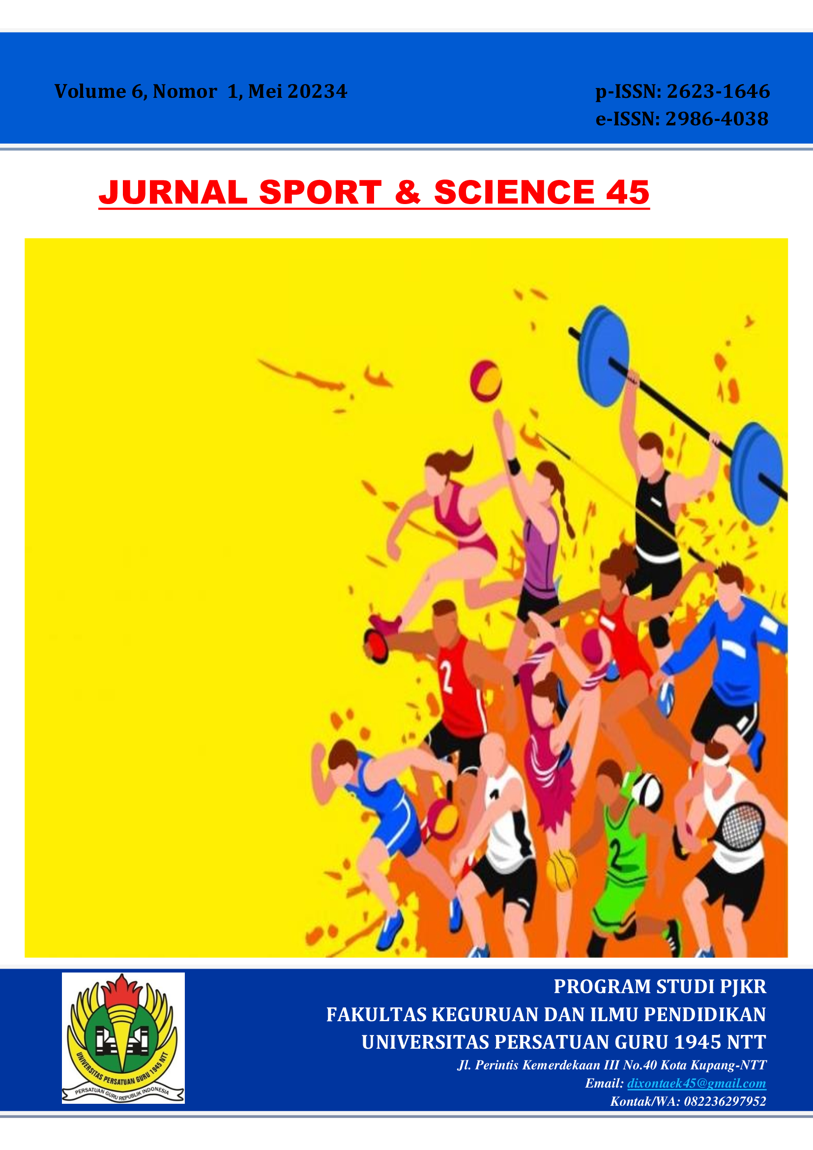 					View Vol. 6 No. 1 (2024): Jurnal Sport & Science 45
				